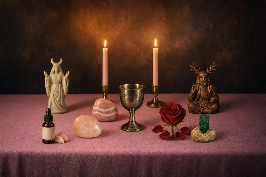 A Love altar made in the Altar Builder