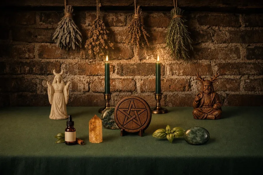 A Prosperity altar made in the Altar Builder