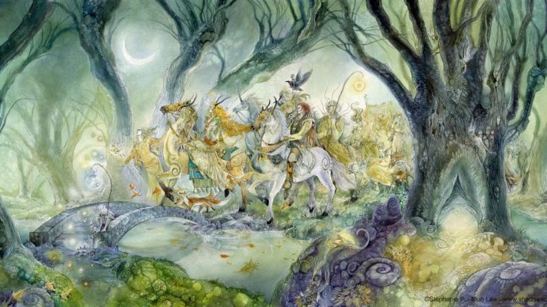 A troop of faeries
