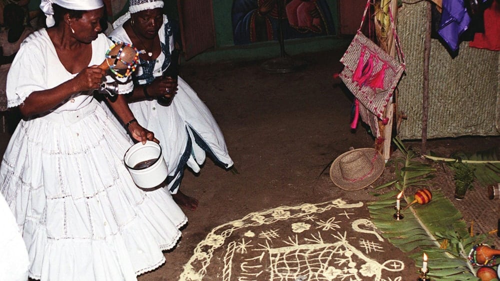 Women Dancing at an altar