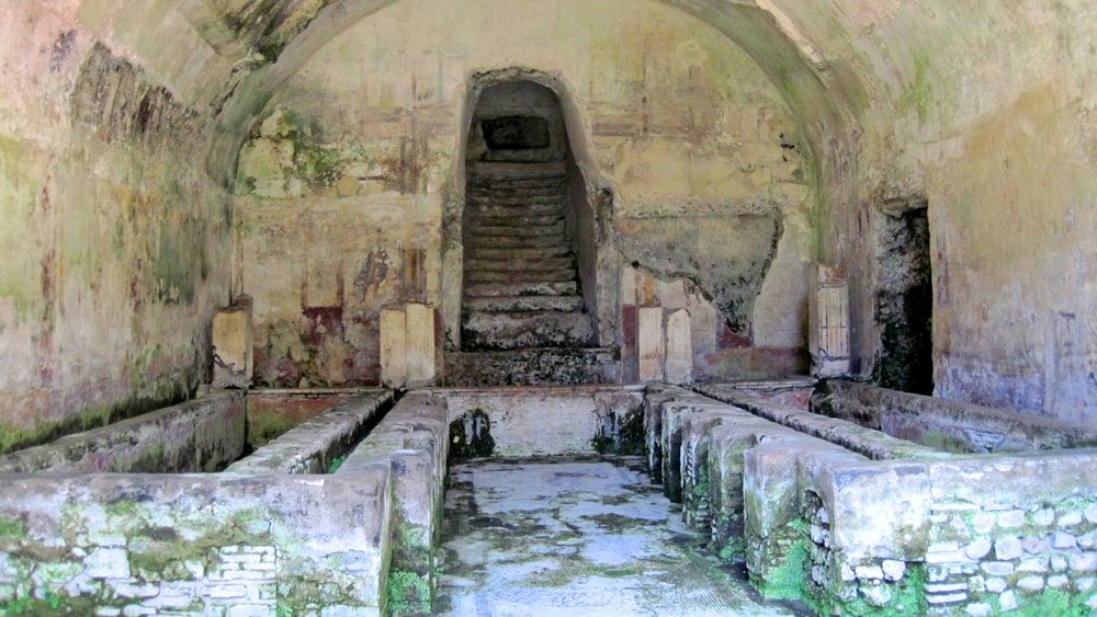 Ruins of an ancient bath house