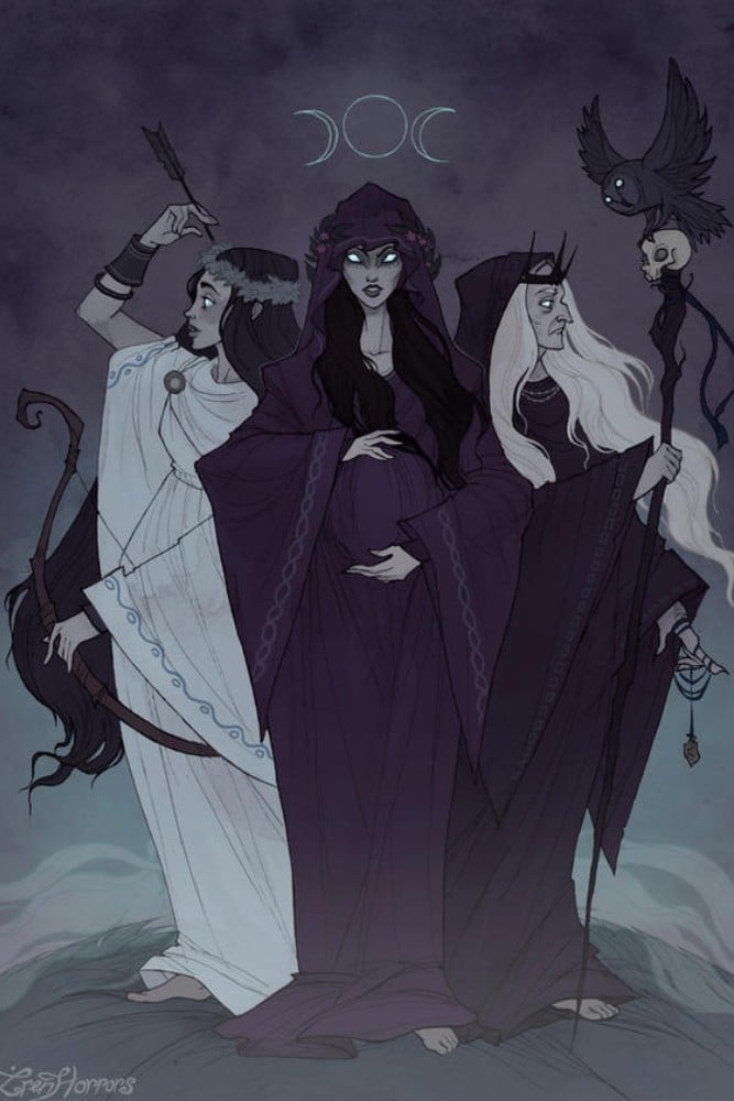 The Hecate Goddess Art