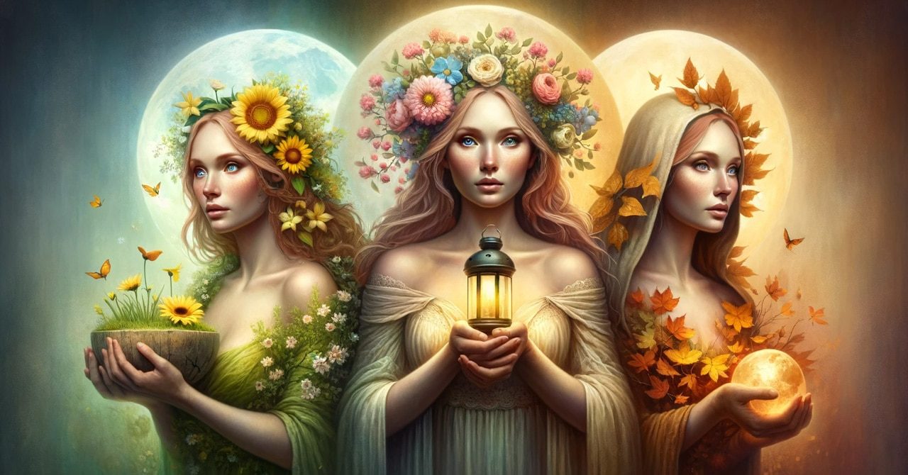 Brigid a Triple Goddess