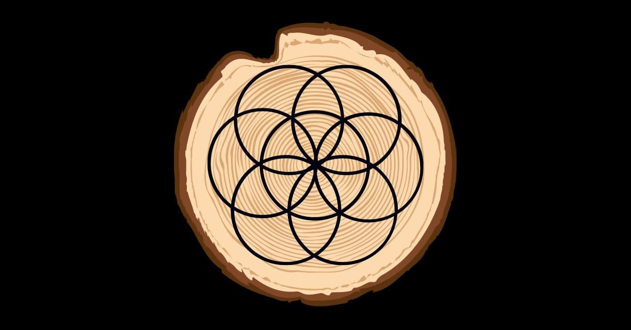 Seed of life Crystal Grid