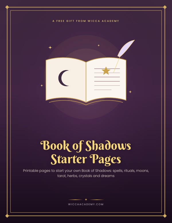 Book of Shadows Starter Pages cover
