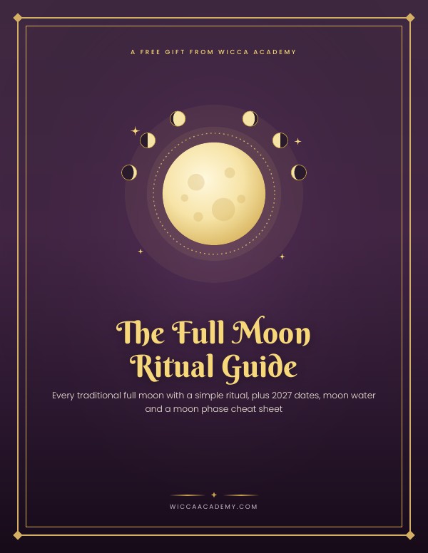 The Full Moon Ritual Guide cover