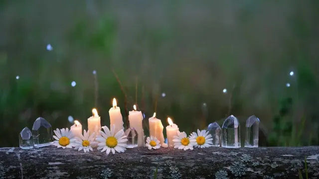 Candles and Crystals