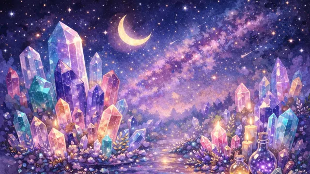 Crystal Night Sky