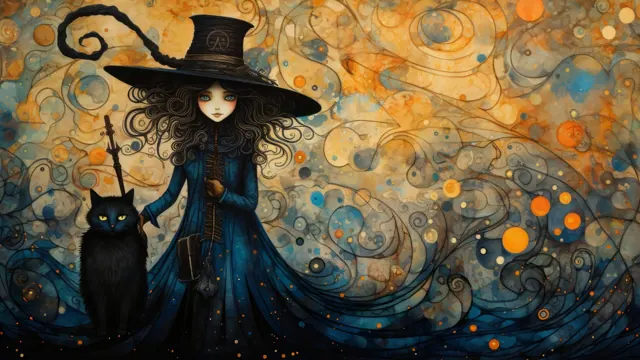 Illustrated Witch