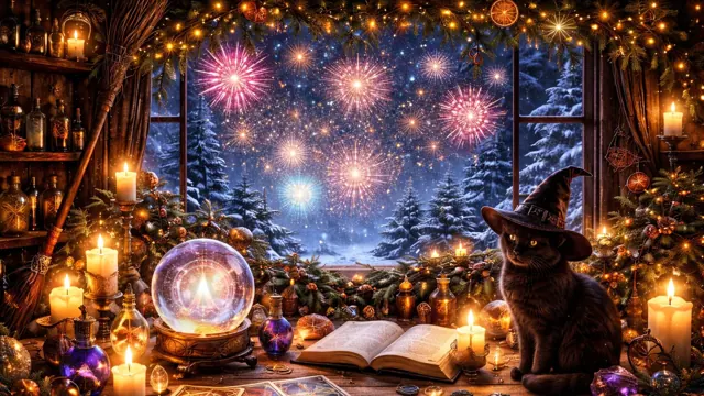 New Year's Eve Window