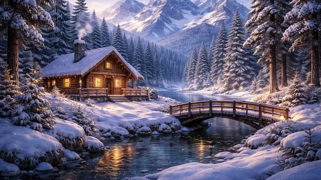 Winter Cabin