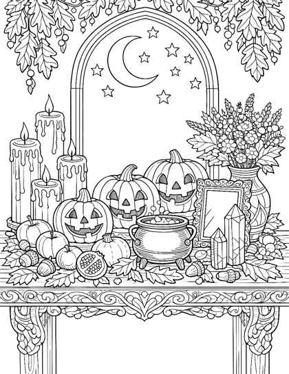 Samhain Altar