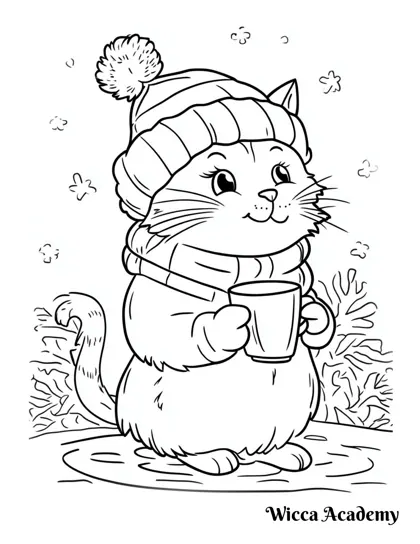 Winter Cat