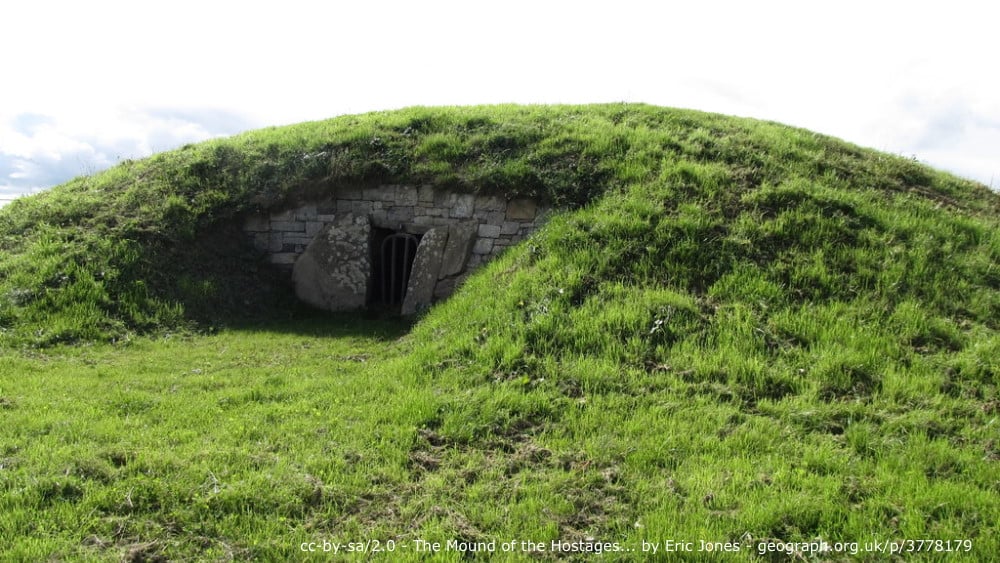 The Mound of the Hostages - a Neolithic mound in Ireland