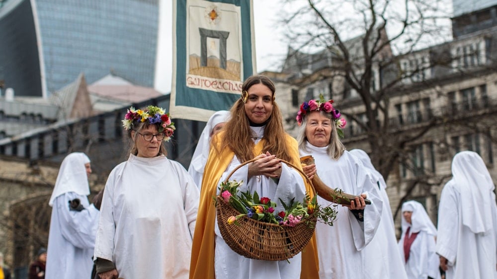 A historic Ostara celebration