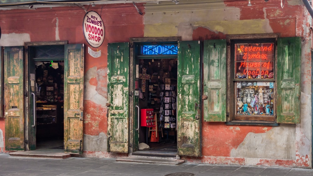 Reverend Zombie's Voodoo Shop in New Orleans