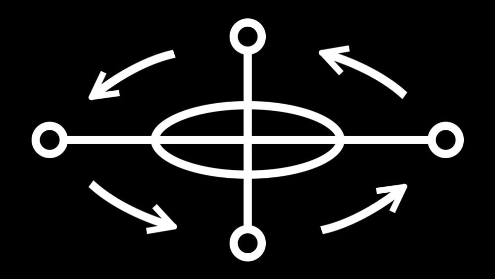 Hoodoo Yowa Cross, also known as a Kongo Cosmogram