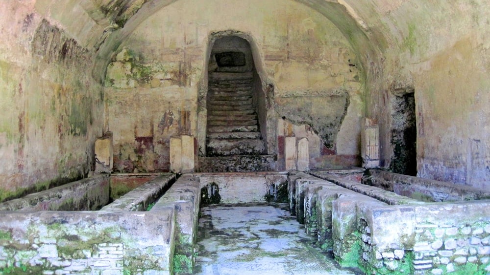 Ruins of an ancient bath house