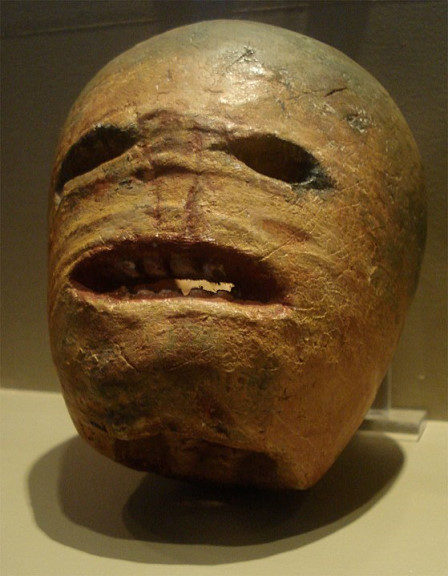 Plaster Cast of a traditional Irish Jack O'Lantern