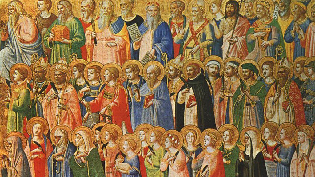 a collection of catholic saints