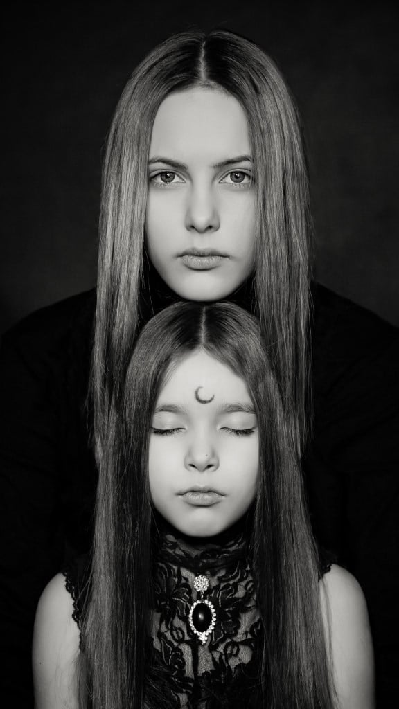 Two sisters who are hereditary witches