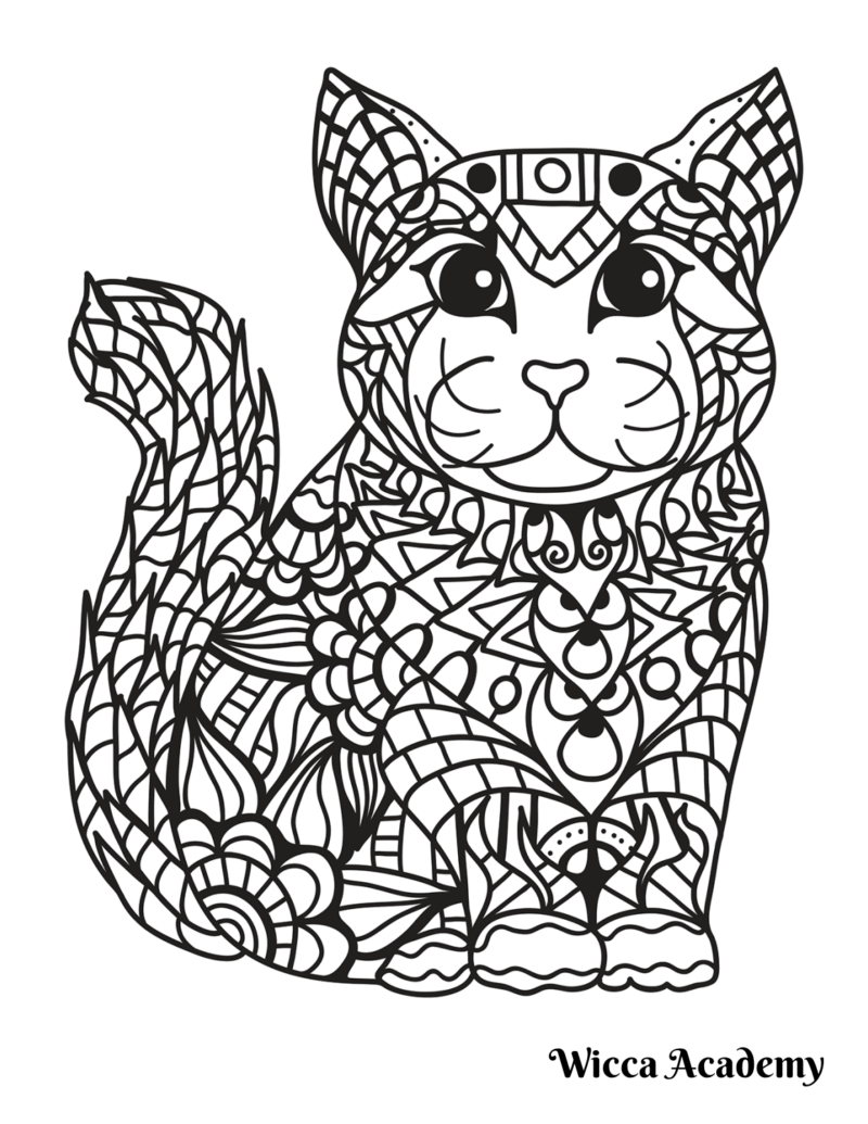 Coloring Pages - Wicca Academy