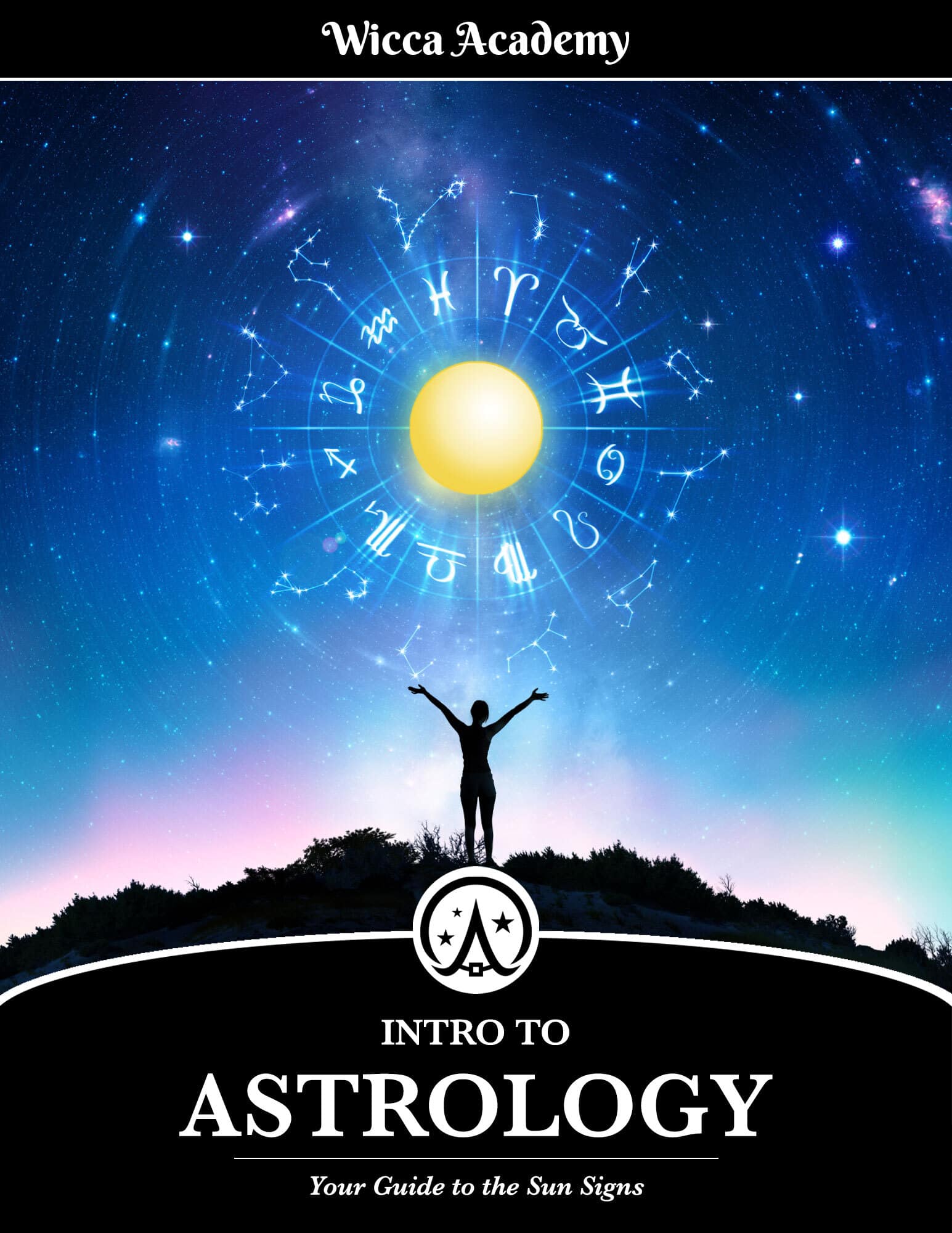 Wicca Academy Intro to Astrology Book Cover