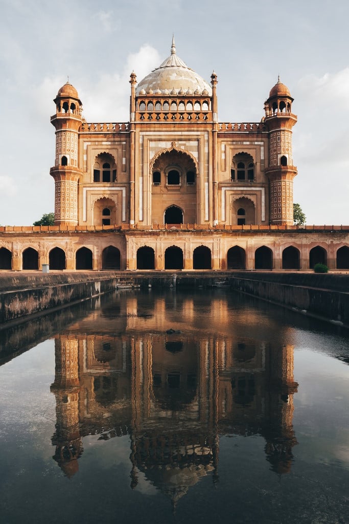 A building in India