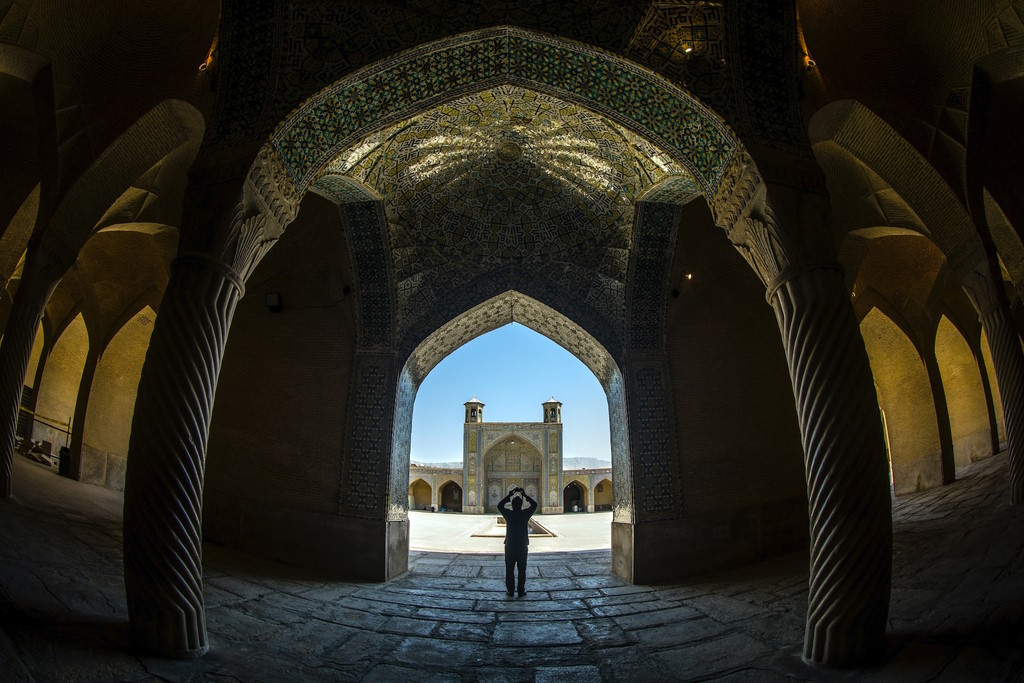 A mosque in Iran