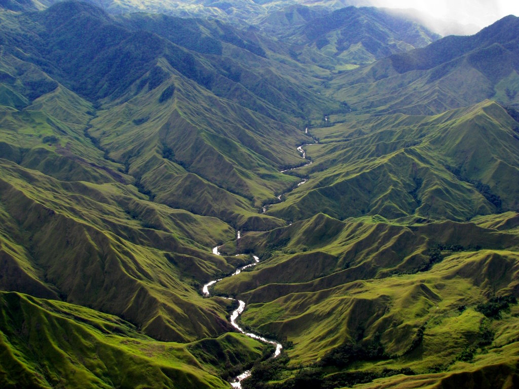 Menya River in Papua New Guinea