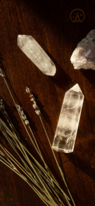 Wicca Academy Magick Crystals Mobile Background