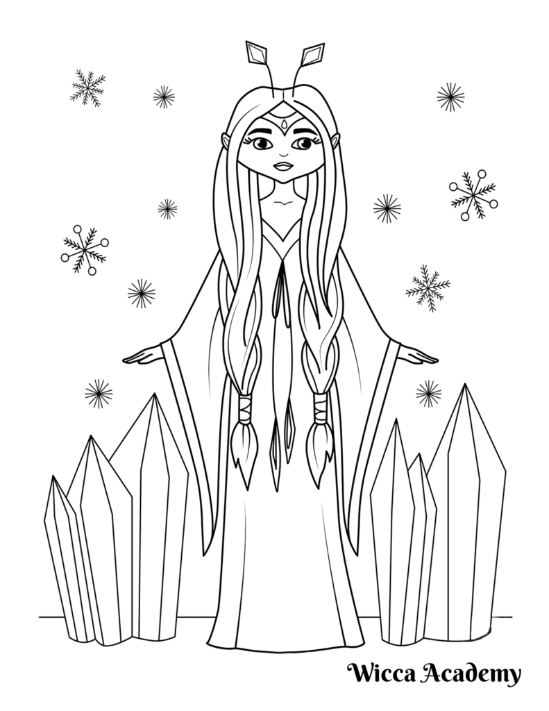 Coloring Pages Wicca Academy Coloring Pages Wicca Academy