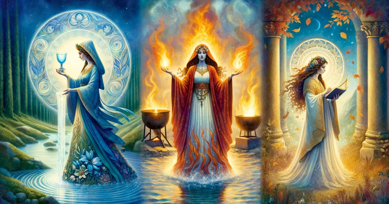 Brigid: Triple Goddess of Healing